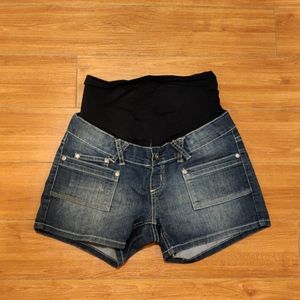 Bella Vida Maternity jean shorts